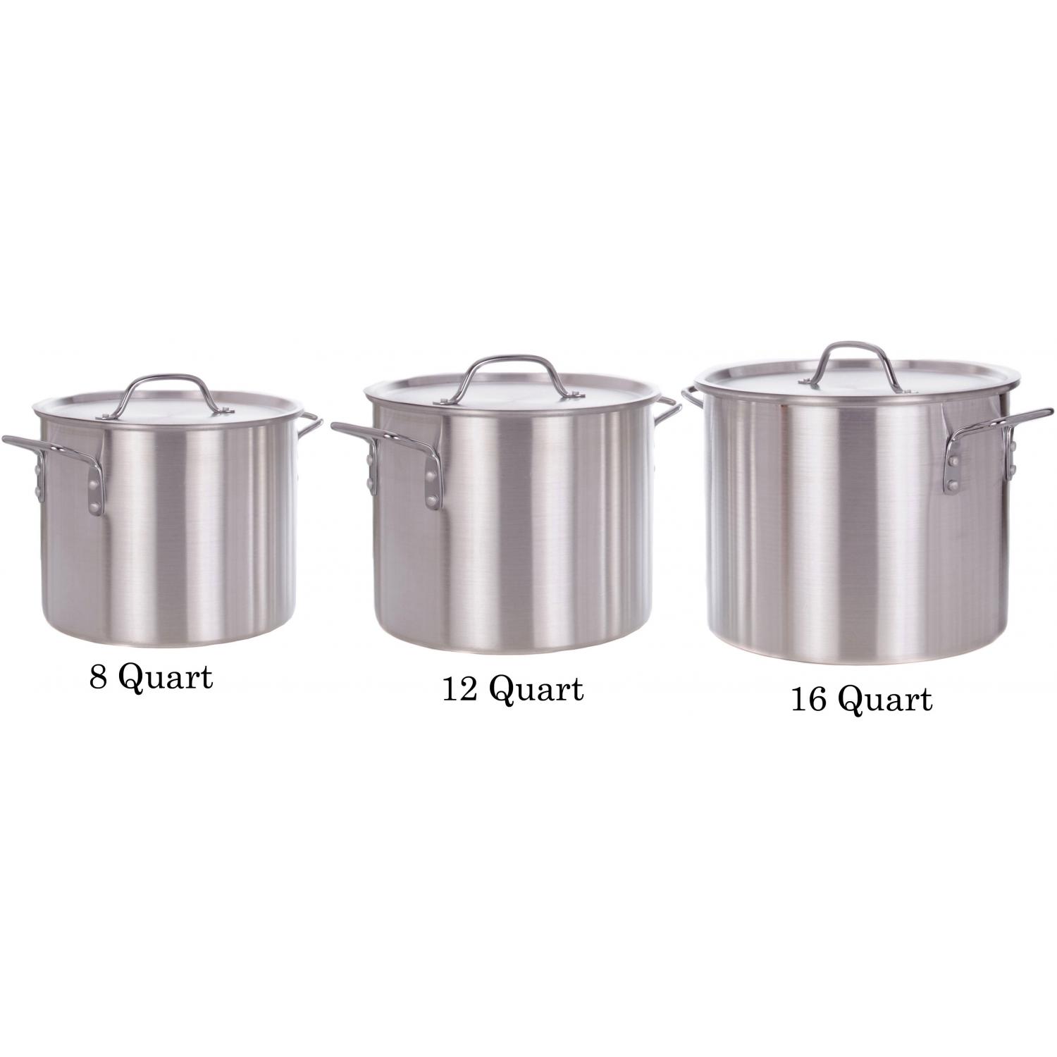 stock pot sizes