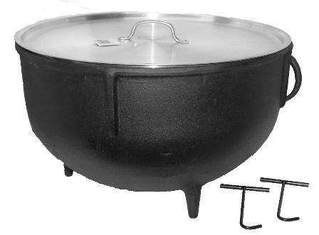 BAYOU CLASSIC Seasoned Large 20 Inch Cast Iron Cooking Cookware
