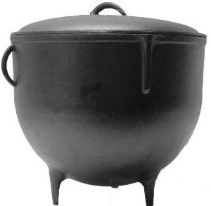 Cast Iron 7-gallon Jambalaya Pot with Stand 7407 – COOKAMP