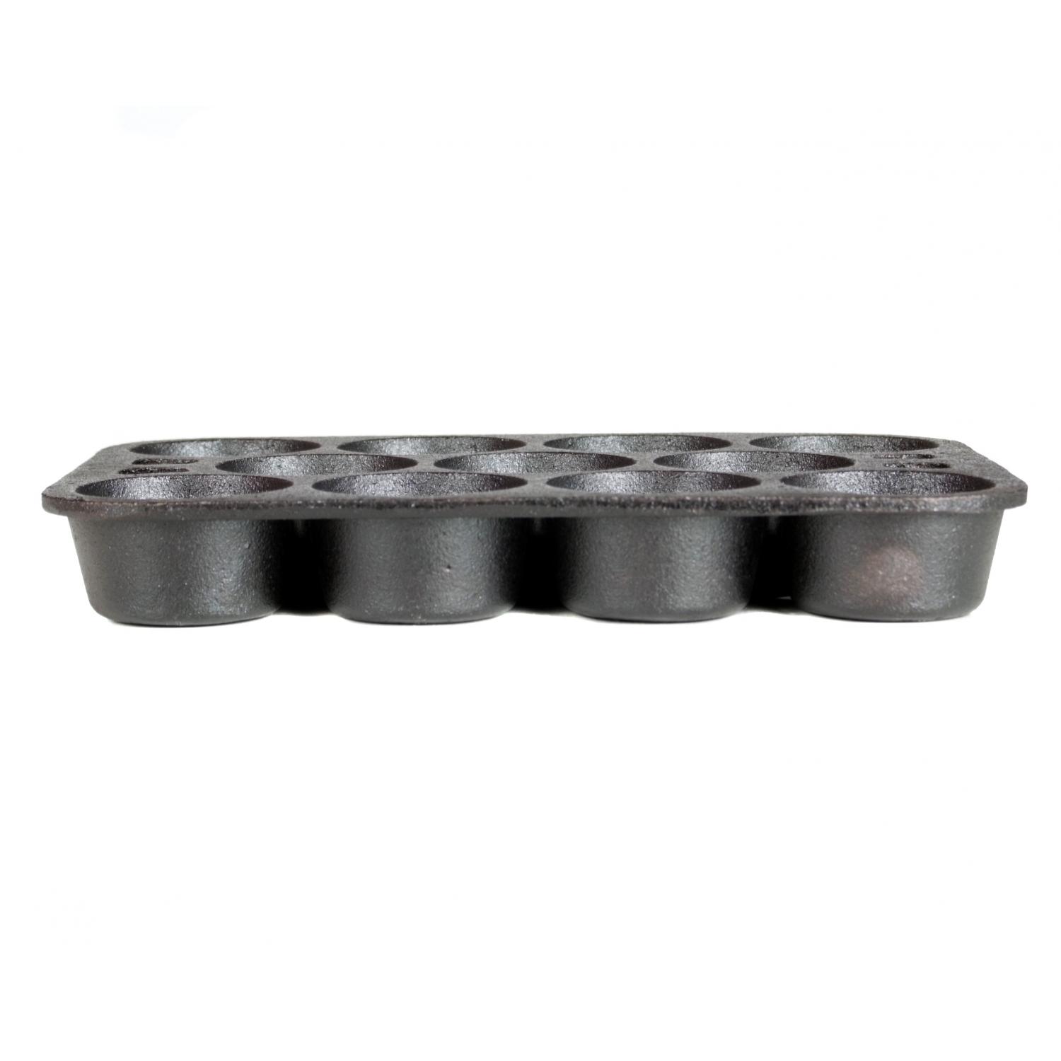 Cast Iron French Roll Muffin Pan No 11 950 A Baking Tray 