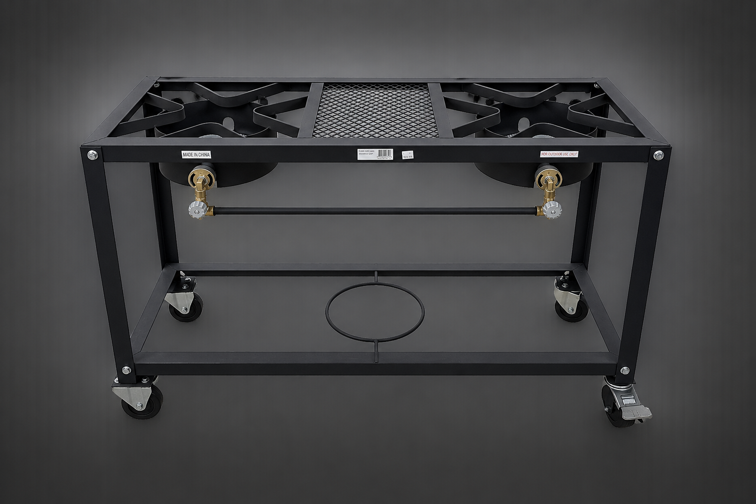 588 low pressure stove on wheel cart