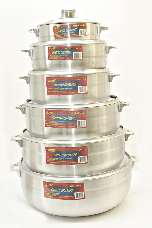 McWare Cast Aluminum 6.7 Quart Caldero Dutch Oven Soup Pot with